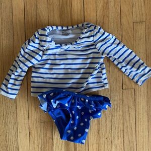 6-12m baby gap swimsuit rash guard
